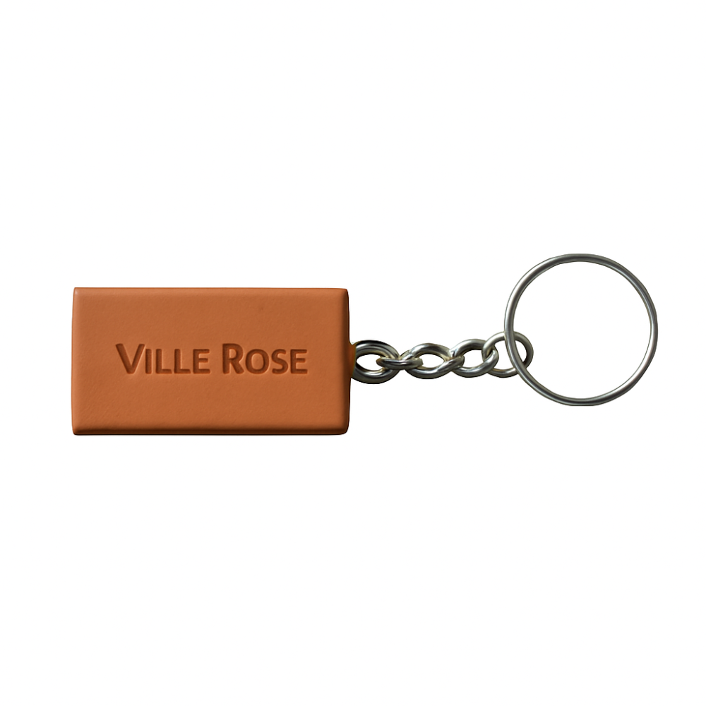 Porte-clé Ville Rose